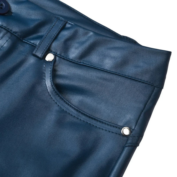 Schlanke kunsthosen - stylische leggings für den alltag