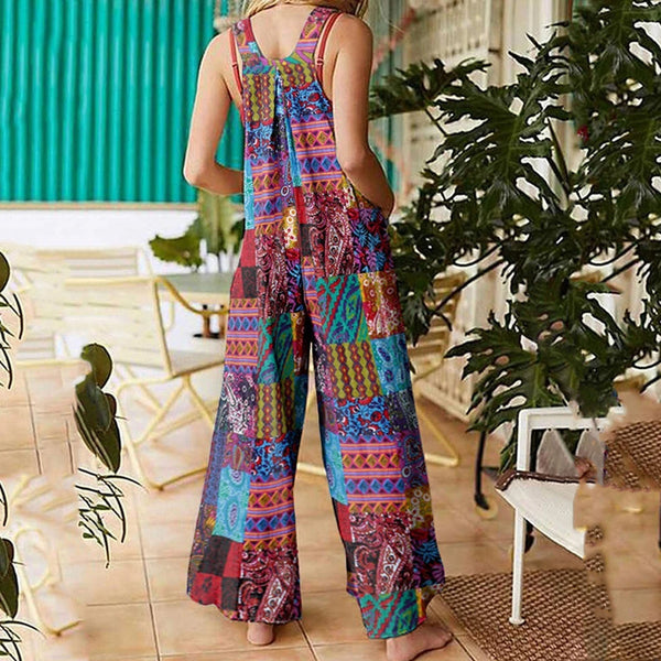 Lässiger jumpsuit mit taschen - stylisches all-in-one outfit für ladys