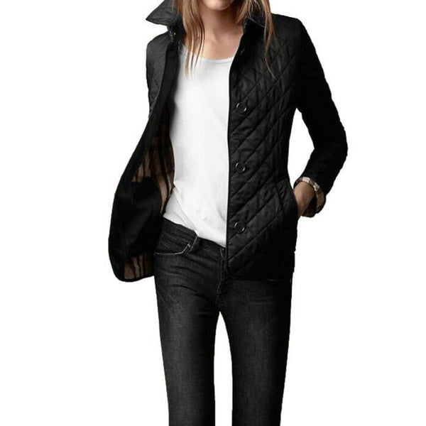 Gepolsterte jacke - schicke damen-aussendienstjacke für wärme und gemütlichkeit