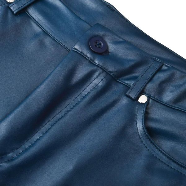 Schlanke kunsthosen - stylische leggings für den alltag