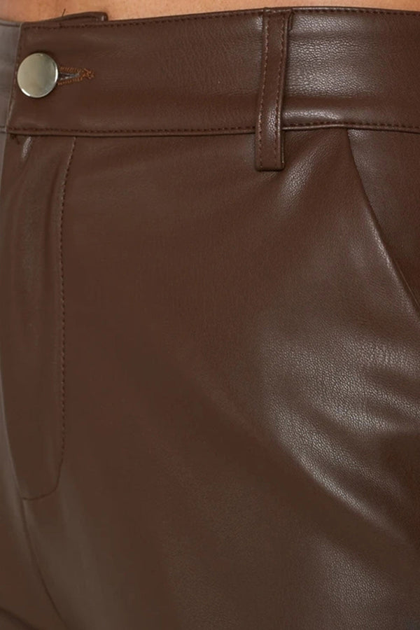 Faux-hosen - hochgeschnittene weit geschnittene damenhosen