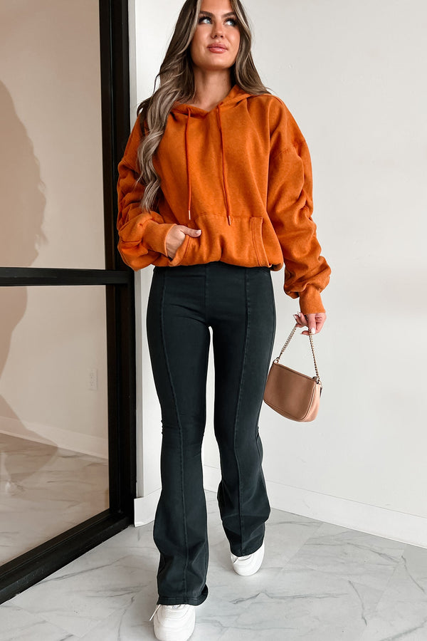 Oversized Hoodie – Weicher Baumwoll-Damenpullover mit Kapuze und Taschen