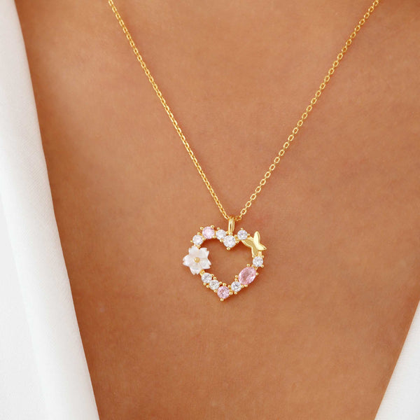 Funkelnder Anhänger – Elegantes Halsband für Damen