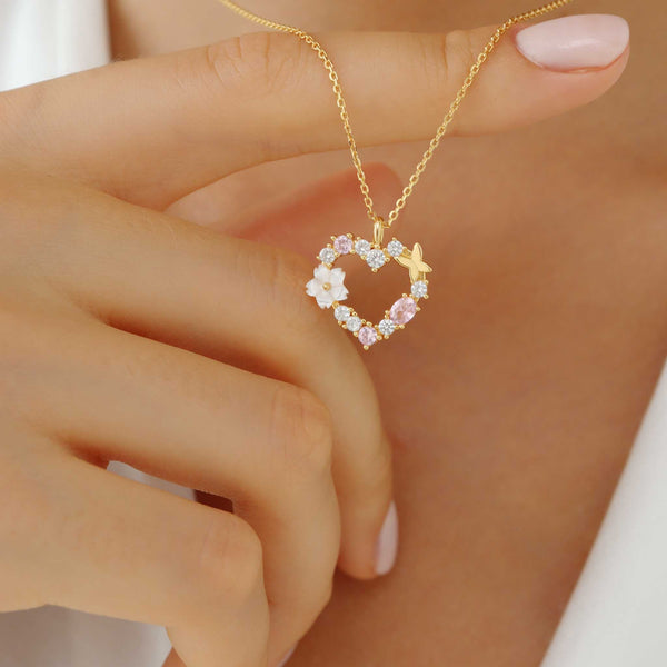 Funkelnder Anhänger – Elegantes Halsband für Damen