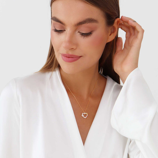 Funkelnder Anhänger – Elegantes Halsband für Damen