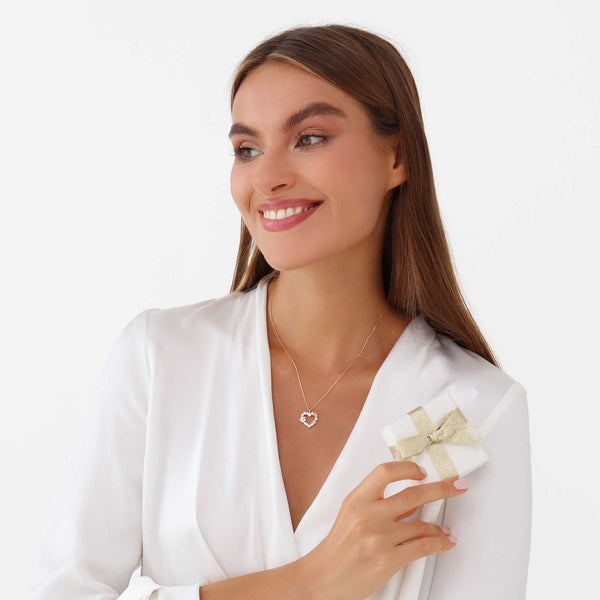 Funkelnder Anhänger – Elegantes Halsband für Damen