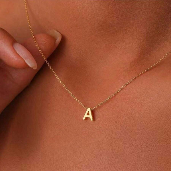 Initialen-Anhänger – Zarte Halskette für Damen