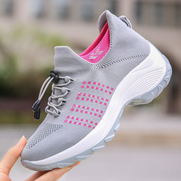 Dame's lässigi sneakers - leicht und atmungsaktiv fürs tägliche laufen und lässige ausflüge