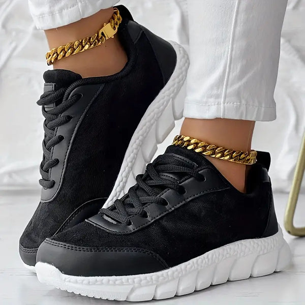 Lace sneaker - elegante, leichte damenschuhe