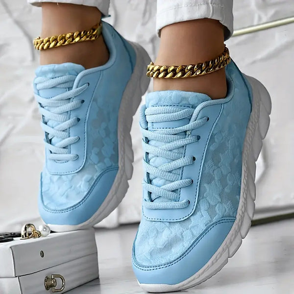 Lace sneaker - elegante, leichte damenschuhe