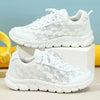 Lace sneaker - elegante, leichte damenschuhe