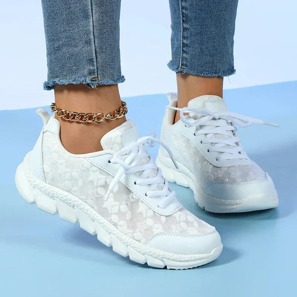 Lace sneaker - elegante, leichte damenschuhe
