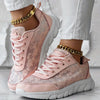 Lace sneaker - elegante, leichte damenschuhe