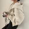 Oversize zip-hoodie - lässige damenmode für jede gelegenheit