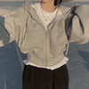 Oversize zip-hoodie - lässige damenmode für jede gelegenheit