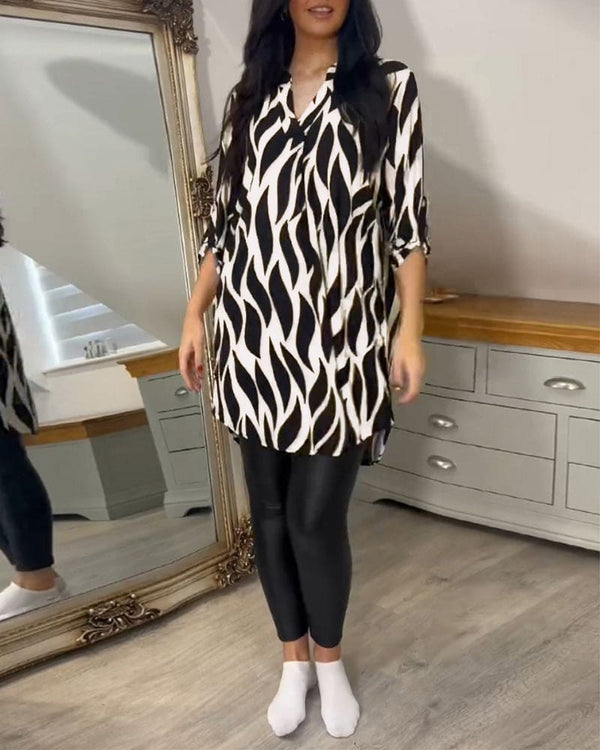 Lange hemdbluse - vielseitige, gemütliche bluse für damen