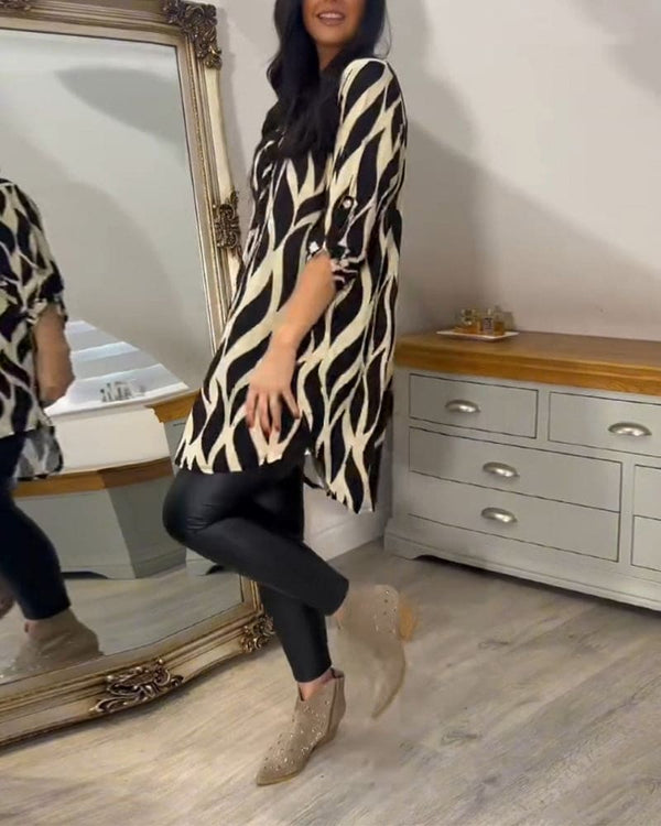 Lange hemdbluse - vielseitige, gemütliche bluse für damen