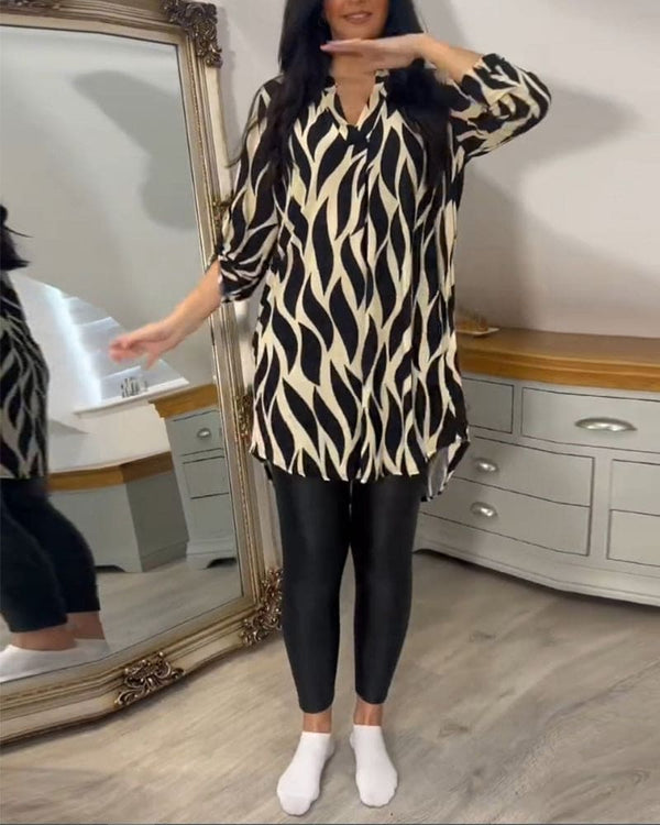 Lange hemdbluse - vielseitige, gemütliche bluse für damen