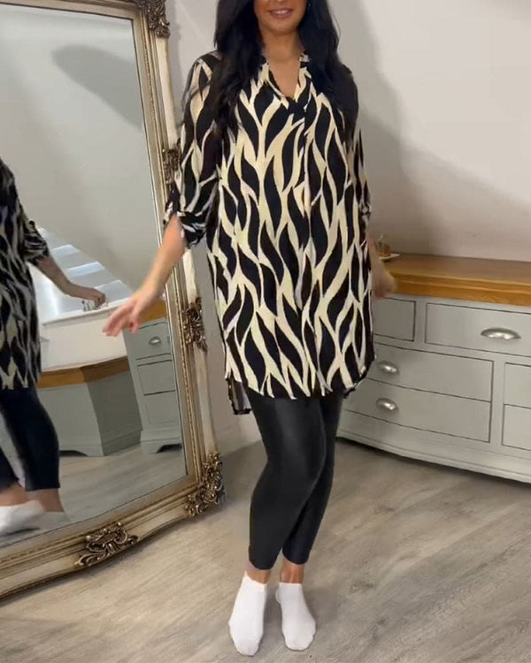 Lange hemdbluse - vielseitige, gemütliche bluse für damen