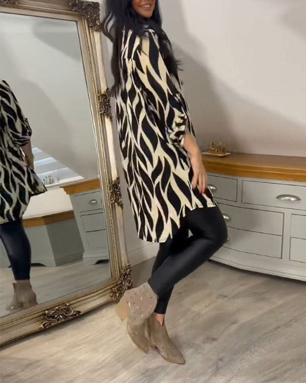 Lange hemdbluse - vielseitige, gemütliche bluse für damen