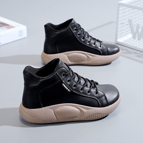 Hohe sneaker - stilvolle, gemütliche schuhe für frauen