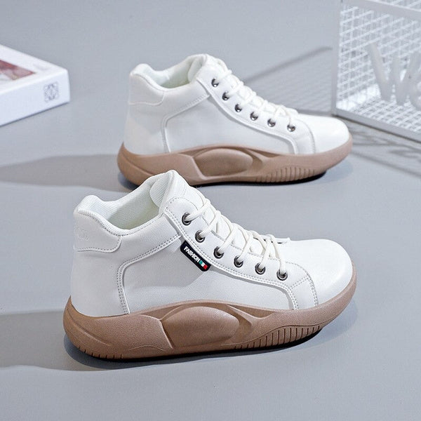 Hohe sneaker - stilvolle, gemütliche schuhe für frauen