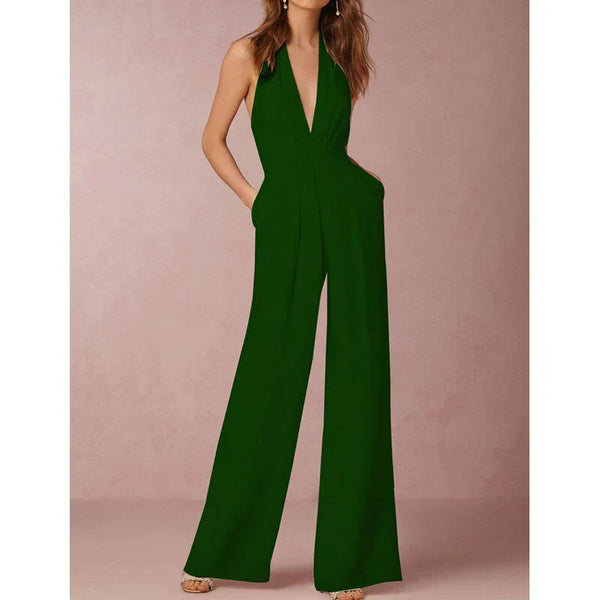 Edel jumpsuit - stilvolles ärmelloses damenoutfit