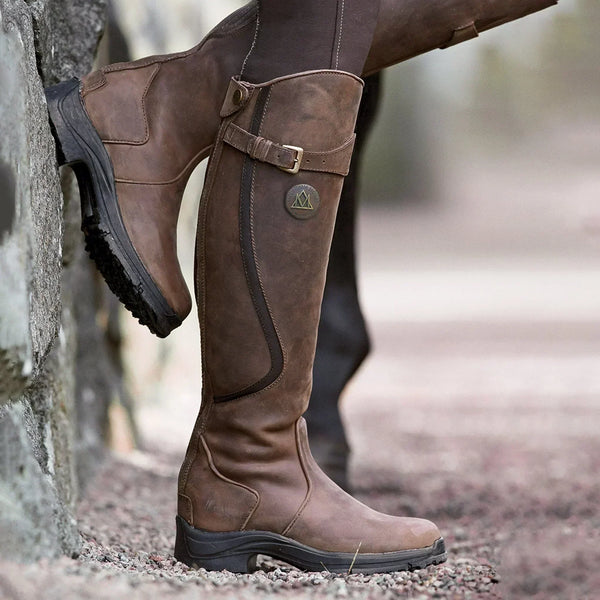 Damen Reitstiefel aus Kunst – stilvolle, hochwertige und wasserfeste Damen-Fußbekleidung