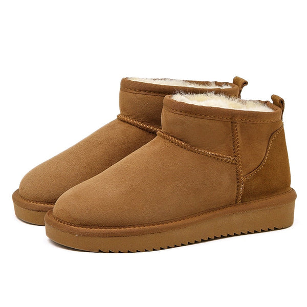 Gemütliche damen stiefel - weiches mit kuscheligem futter für den winter