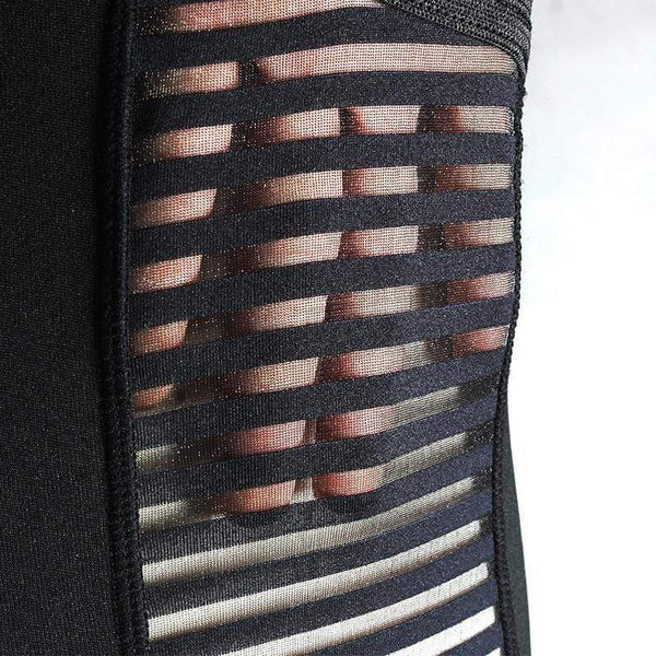 Thermo leggings - hoch geschnittene schwarze damen activewear