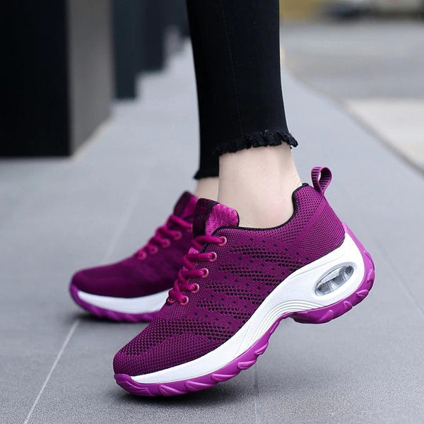 Damen sportschuhe - atmungsaktive trainer für aktive lebensstile