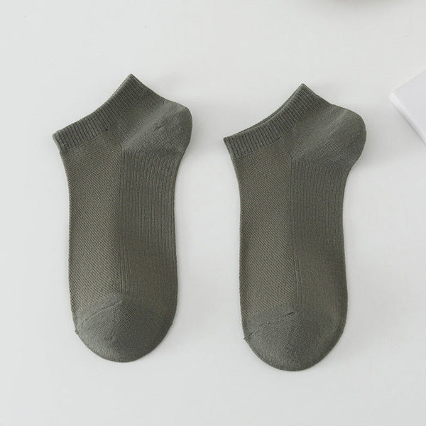 5er set damen knöchelsocken - atmungsaktive baumwoll sommer kollektion