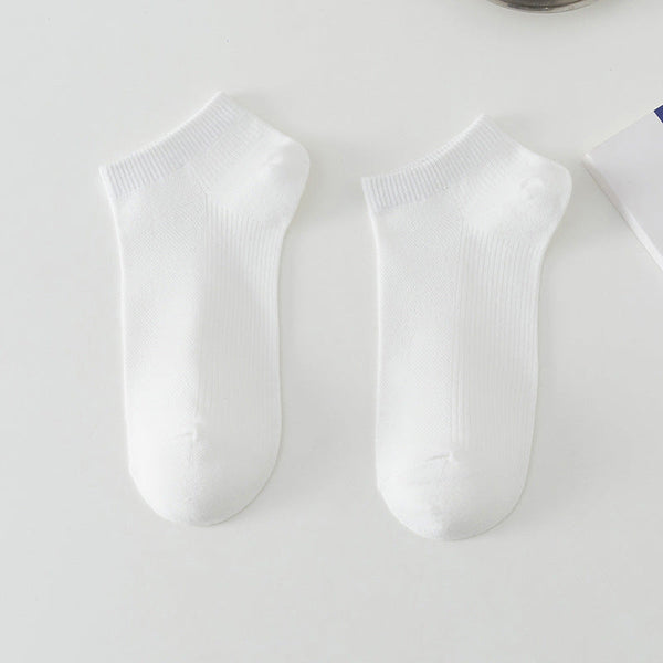 5er set damen knöchelsocken - atmungsaktive baumwoll sommer kollektion