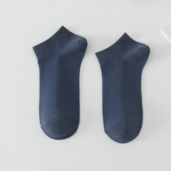 5er set damen knöchelsocken - atmungsaktive baumwoll sommer kollektion