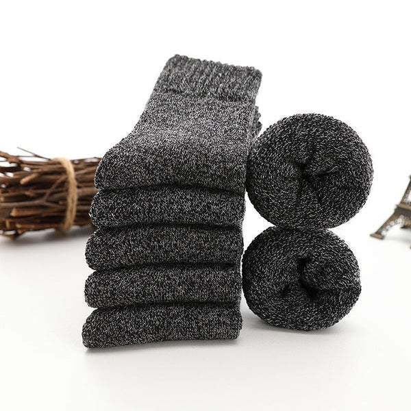 5-teilige wollsocken kollektion - thermische wandersocken für frauen