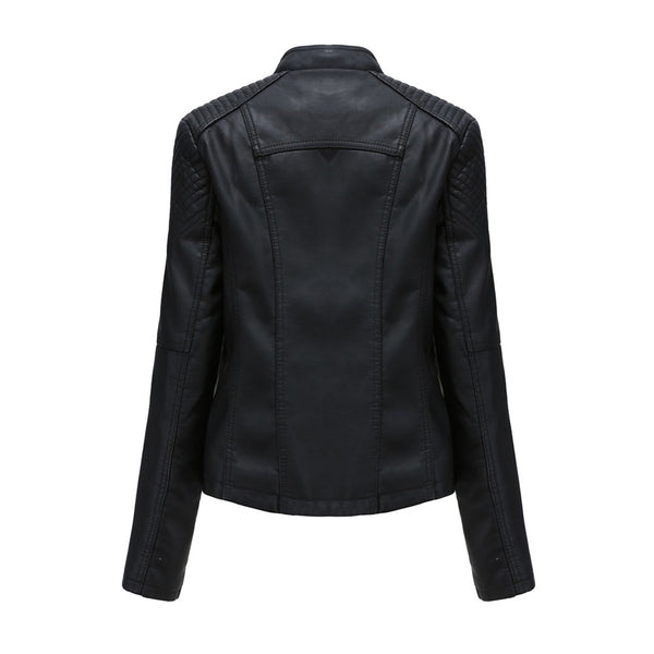 Dame bikerjacke - stylische zip-jacke für frauen