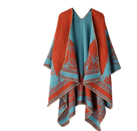 Poncho - schicker boho wrap für damen