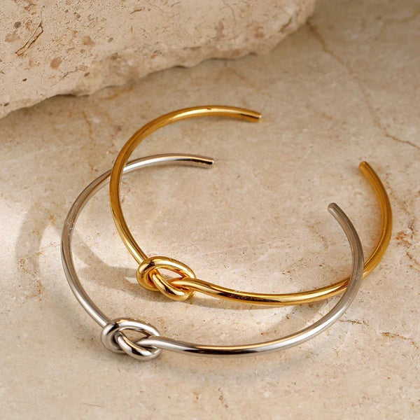 Bangle Armband – edles Knotendesign für Damen