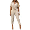 Overall - elegante damen cargo-jumpsuit
