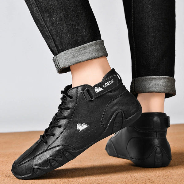 Kunststiefeletten – warme, fleecegefütterte Damenschuhe