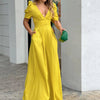 Eleganter jumpsuit - stylisches damen-outfit mit langen ärmeln