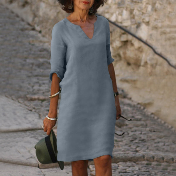 Lässiges sommerkleid - stilvolle damenmode für den alltag