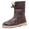 Dä damen winterboot – vintage stiefeletten mit kuscheligem innenfutter