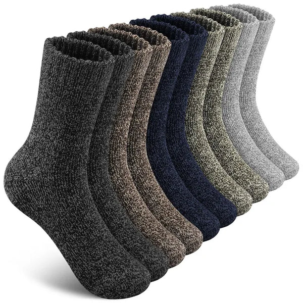 5-teilige wollsocken kollektion - thermische wandersocken für frauen
