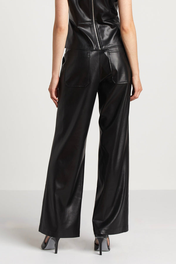 Vegan hosen - modische schwarze damenhosen