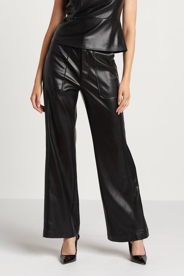 Vegan hosen - modische schwarze damenhosen