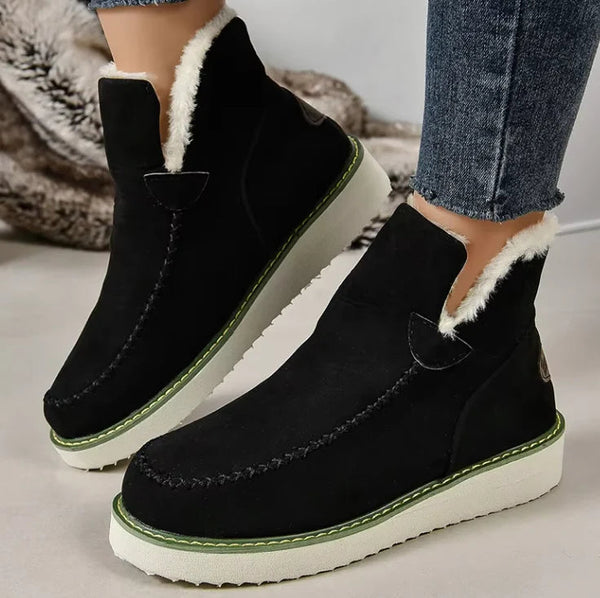 Dame winterstiefel - coole stiefel mit weichem futter