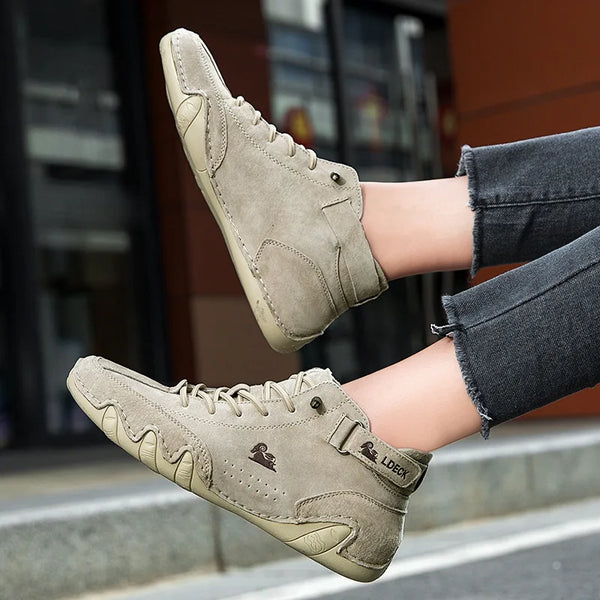 Kunststiefeletten – warme, fleecegefütterte Damenschuhe