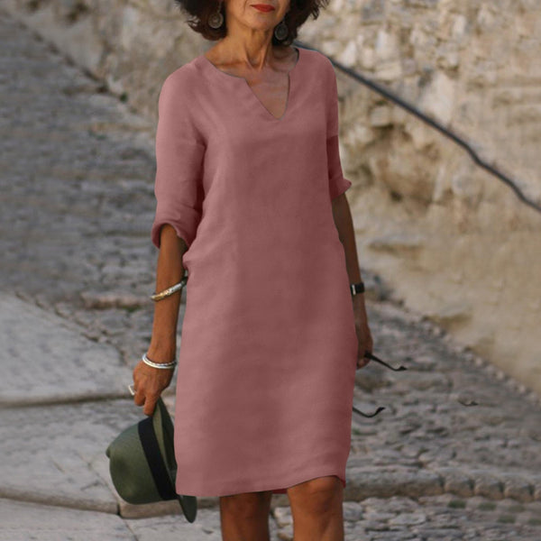 Lässiges sommerkleid - stilvolle damenmode für den alltag