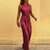Glitzer jumpsuit - elegante damen abendmode